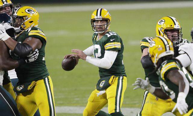 Aaron Rodgers, Quarterback-Star der Green Bay Packers, möchte seinen zweiten Super-Bowl-Ring nach 2010.