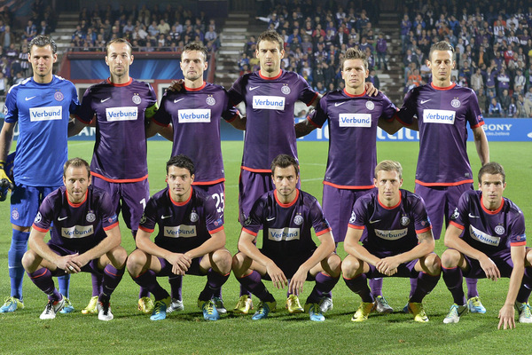 Diese elf Mann traten an, um die historische Mission Champions League zu schaffen. Mit einem 2:0-Vorsprung ging die Austria in das Play-off-Rückspiel gegen Dinamo Zagreb.