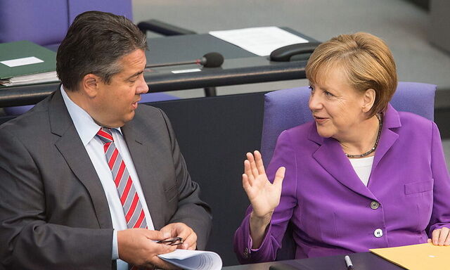 GERMANY PARLIAMENT MERKEL