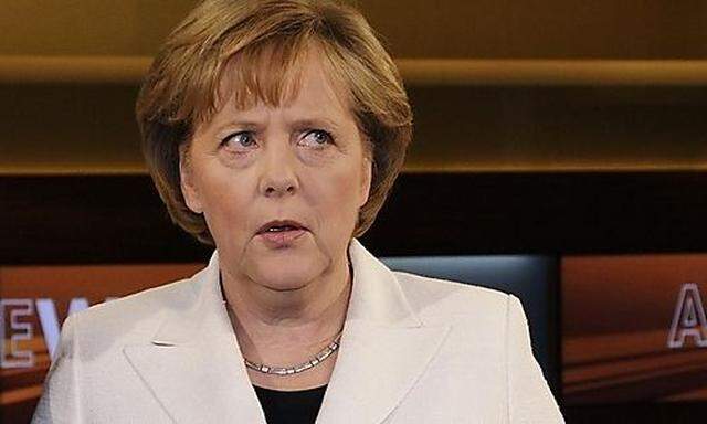 Merkel nach ihrem Versprecher