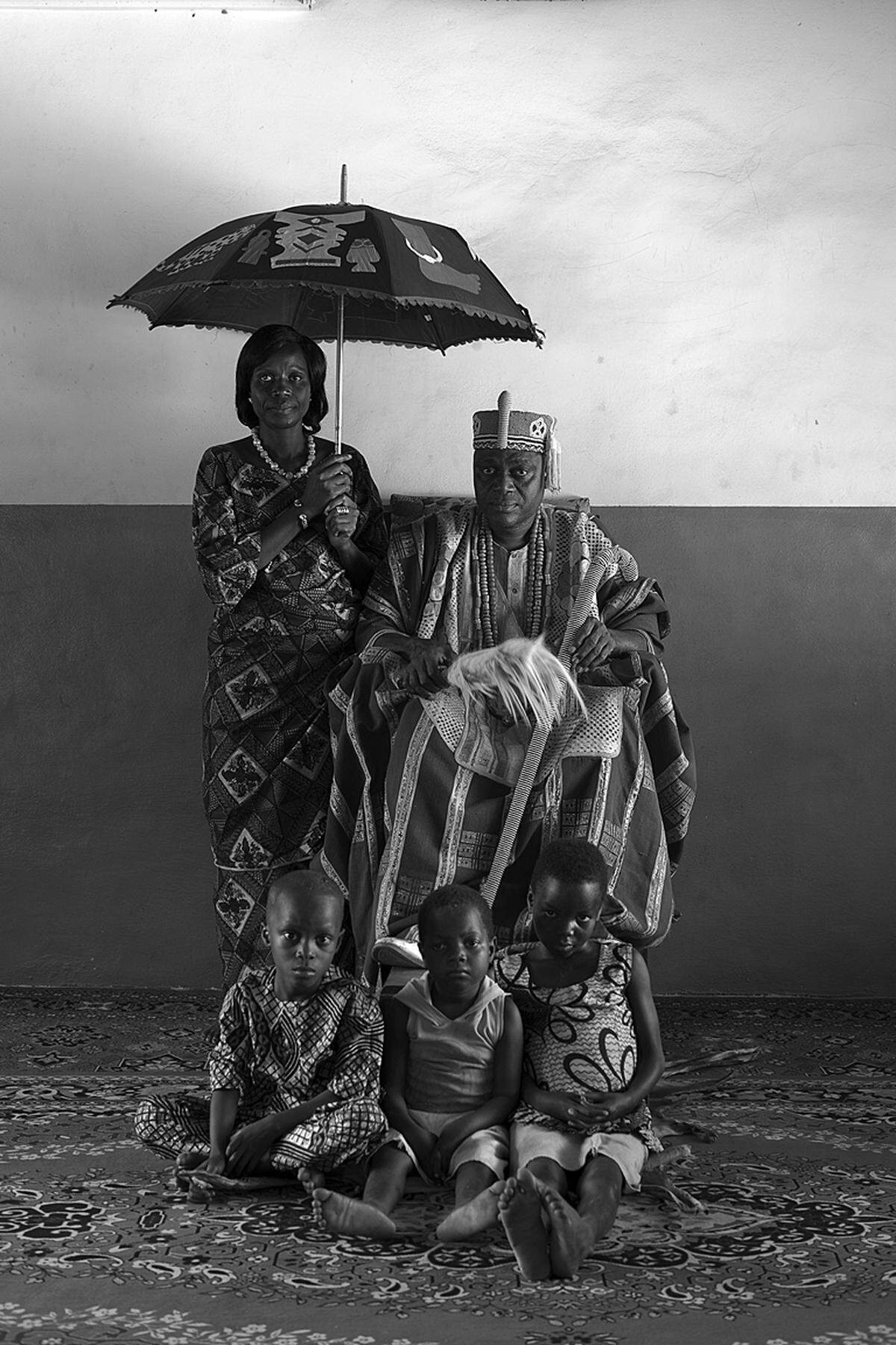 Oba Egba Kotan II., König von Dassa, Benin 2013 (c) Alfred Weidinger