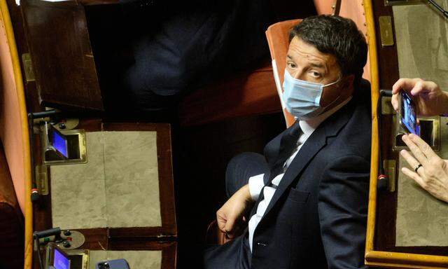 Rebell der Regierung: Ex-Premier Matteo Renzi hofft auf ein Comeback.