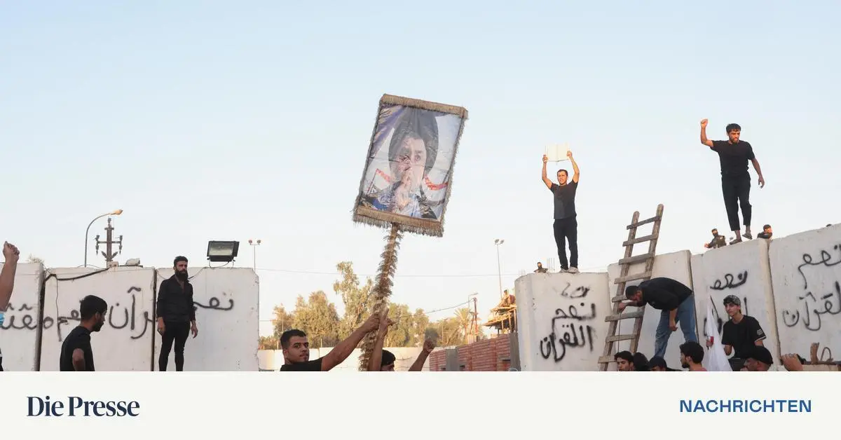 Protesters set fire to the Swedish embassy in Baghdad