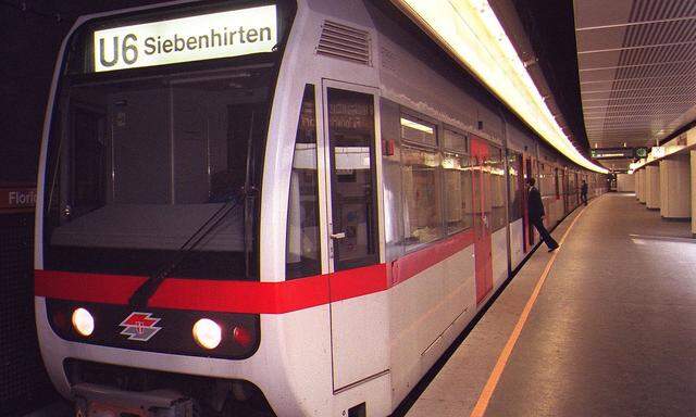 ARCHIVBILD: WIENER U-BAHN-LINIE U6