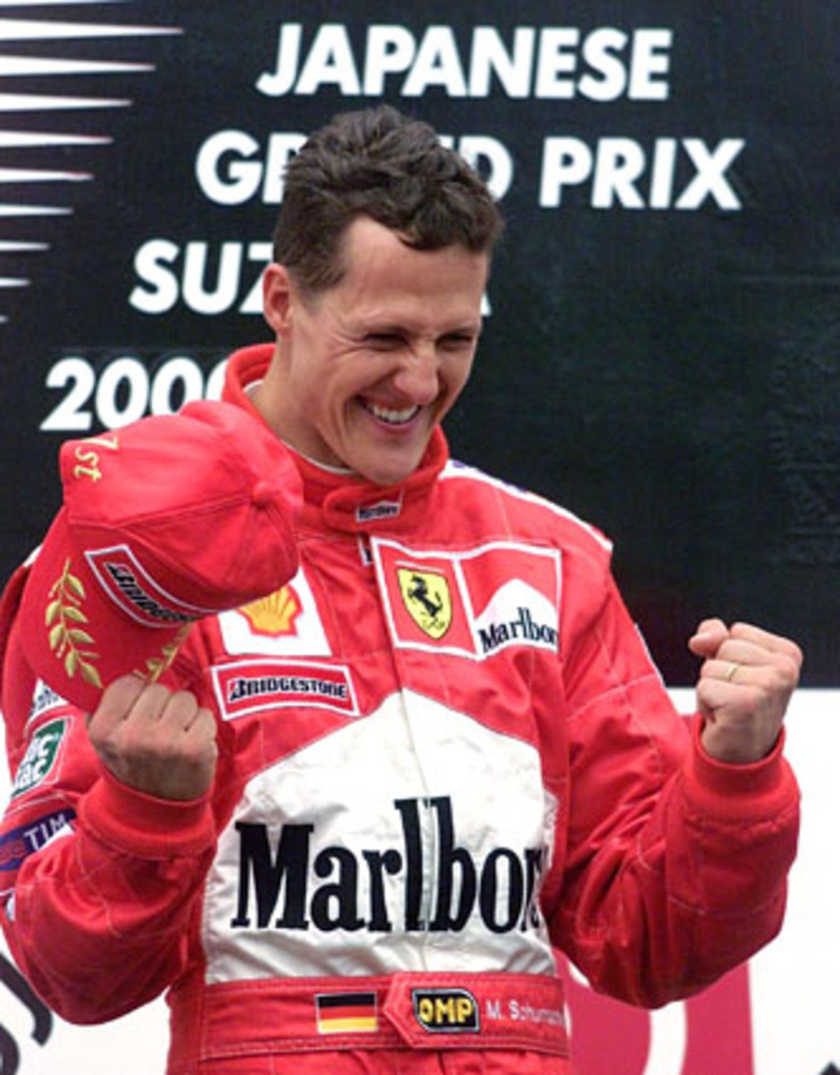 Schumacher siegt in Suzuka und holt den dritten WM-Titel. Für Ferrari ist es der erste Triumph seit 1979.