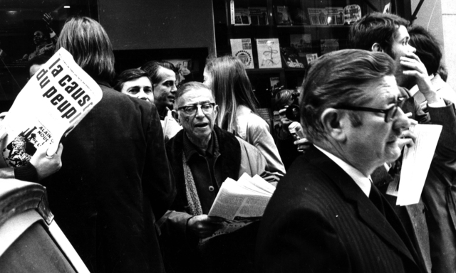 Warum redeten selbst geistige Großkaliber wie Jean-Paul Sartre (Bild) sich die Diktaturen von Stalin und Mao schön, um nicht den Marxismus als Weltbild opfern zu müssen?