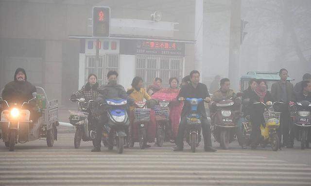 Smog in Bozhou