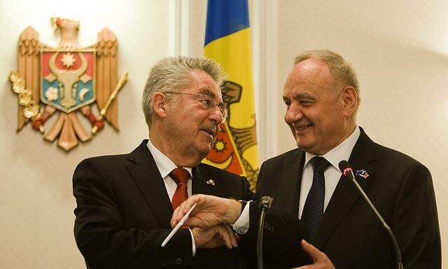 Präsident Heinz Fischer besuchte seinen moldauischen Amtskollegen Nicolae Timofti Mitte November.