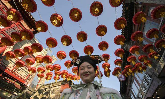 In China hat am Samstag das Jahr des Drachen begonnen. 