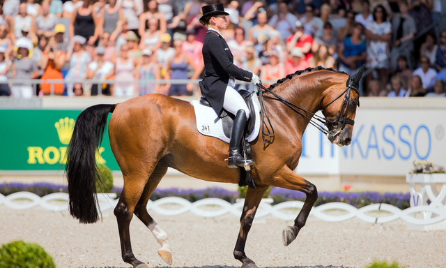 Die Deutsche Isabell Werth ist die erfolgreichste Dressurreiterin der Welt. In Aachen strebt sie nach der Titelverteidigung.
