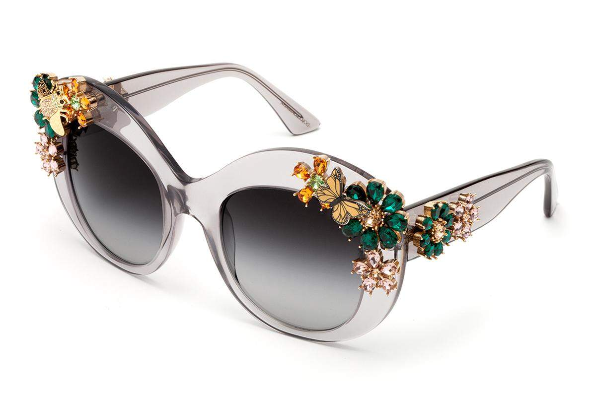 Einen blumigen Durchblick hat man mit Dolce &amp; Gabbana.