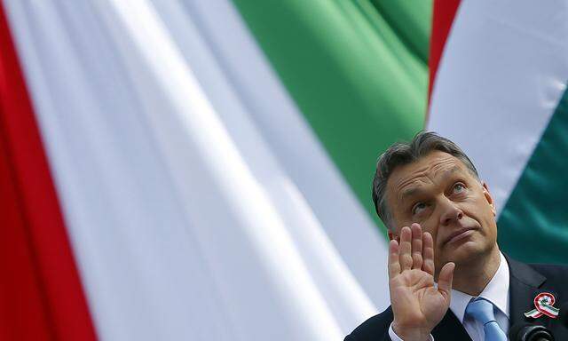 Erklärungsbedarf für den ungarischen Ministerpräsidenten, Viktor Orbán. 