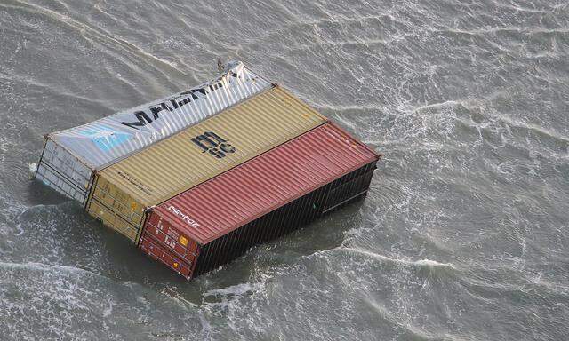  Eine genauer Zahl der verlorenen Container wird erst in den nächsten Tagen feststehen