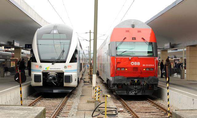 Mitarbeiter der Westbahn wollen sich dem Warnstreik ihrer ÖBB-Kollegen anschließen – zumindest einige davon.