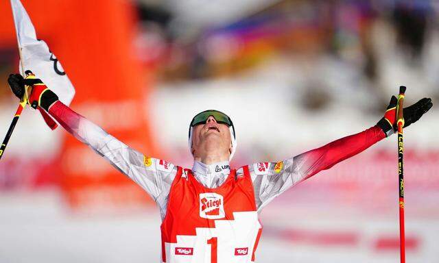 SKI NORDISCH: NORDISCHE KOMBINATION WELTCUP-TRIPLE MAeNNER (GUNDERSEN 12.5KM) / JOHANNES LAMPARTER (AUT)