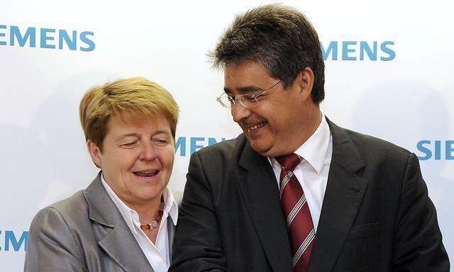 Netzwerkerin Brigitte Ederer holte Wolfgang Hesoun zu Siemens. 