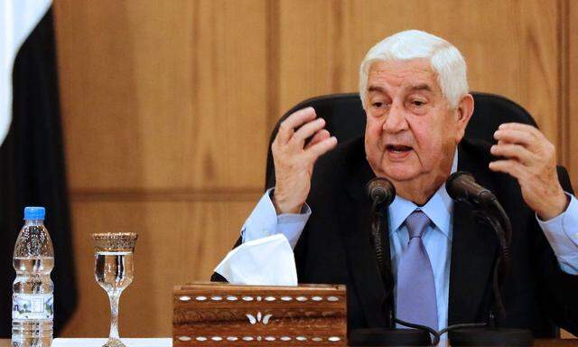 SYRIA-CONFLICT-MUALLEM