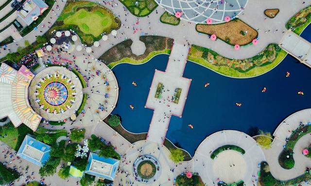 Die Themenparks von Disney (im Bild Shanghai Disneyland) waren coronabedingt zeitweise geschlossen. 