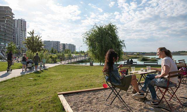 Lokal Tschau Tschau am See in der Seestadt Aspern