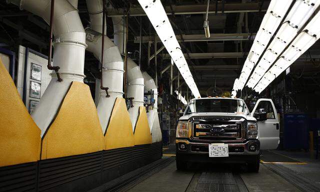 Ford Motor Co. Makes Announcement At Assembly Plant