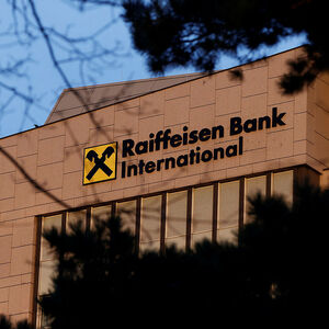 Archivbild der Zentrale der Raiffeisen Bank International in Wien.