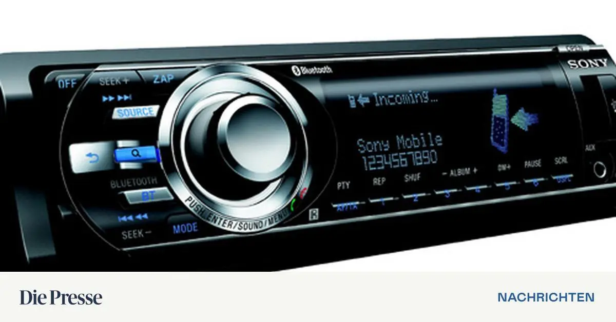 Sechs neue Autoradios von Sony mit Freisprech-Funktion – DiePresse.com