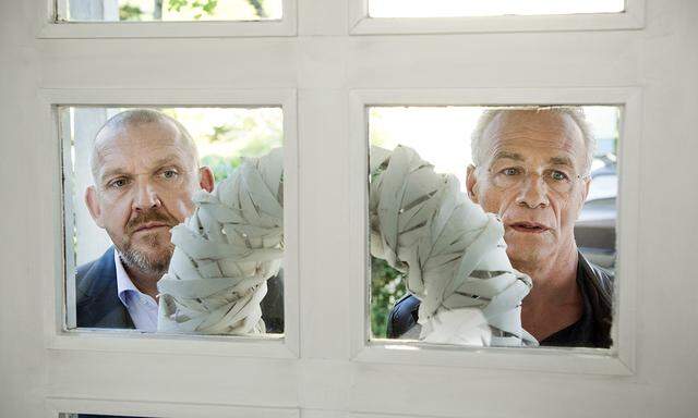 Freddy Schenk (Dietmar Bär) und Max Ballauf (Klaus J. Behrendt) werden einen Blick hinter die Fassade