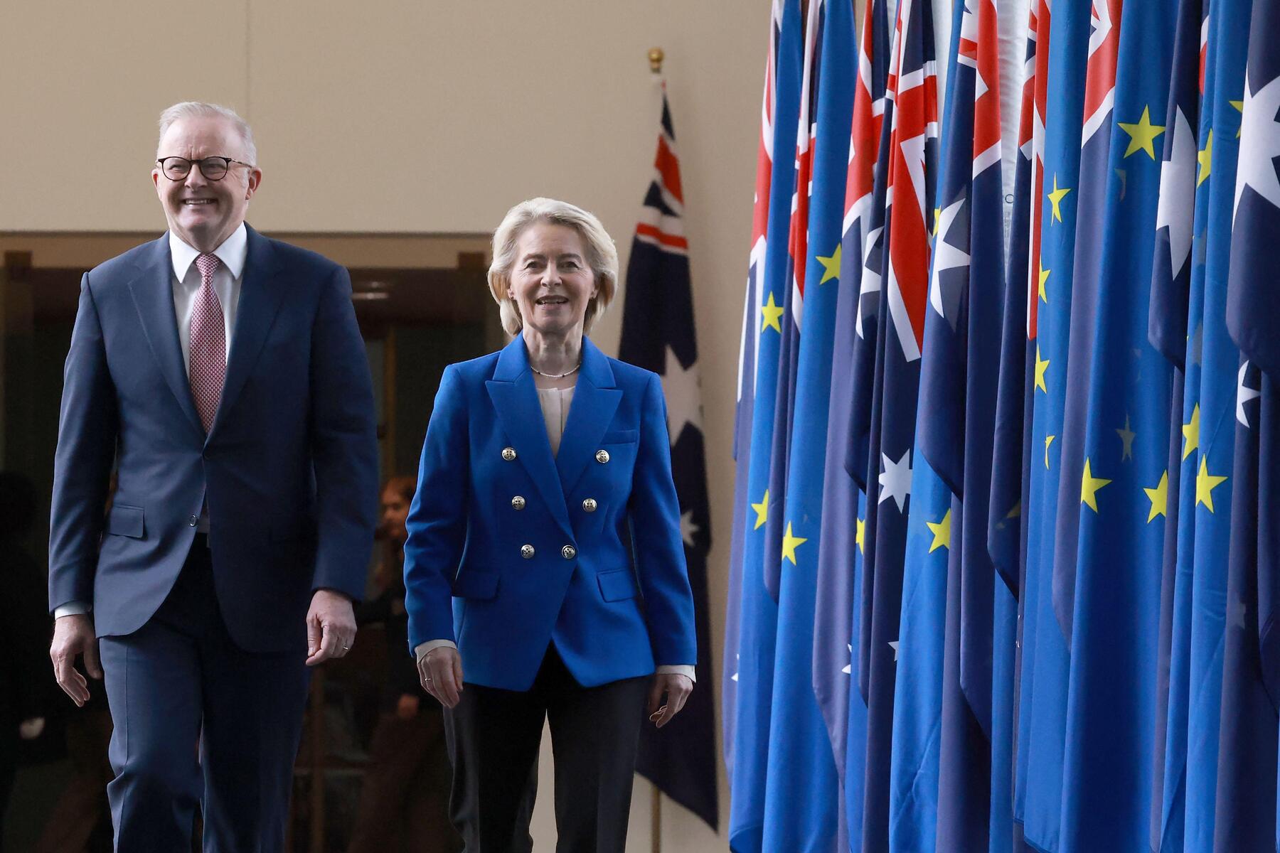 Fast alle Zölle sollen fallen: EU und Australien einigen sich auf ein Freihandelsabkommen