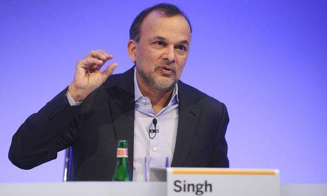 SAP SE Steve Singh Mitglied des Global Managing Board SAP SE anl��lich der Ver�ffentlichung der