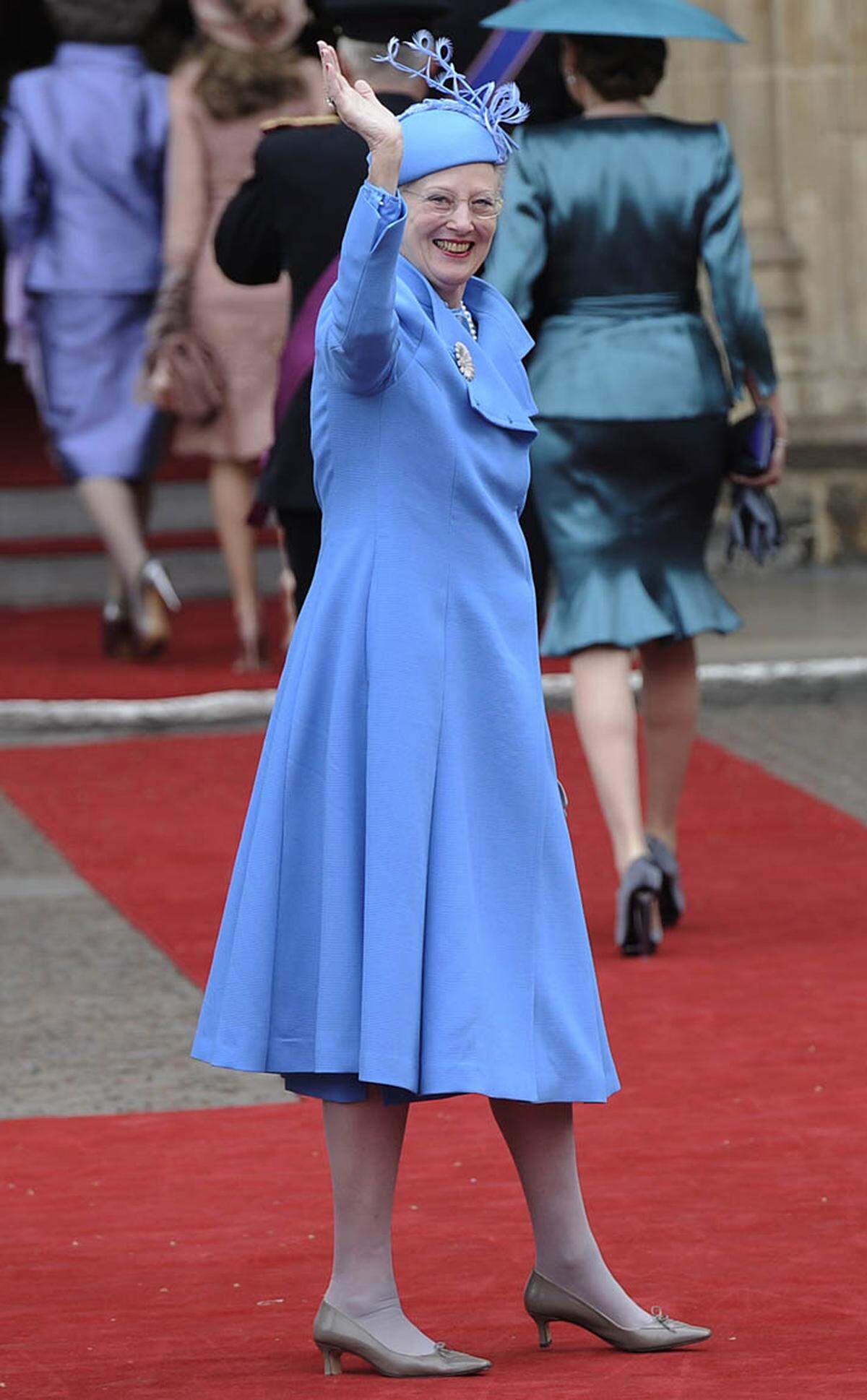 Königin Margrethe aus Dänemark.