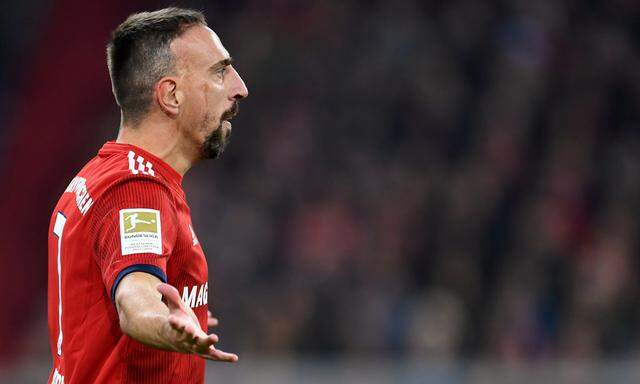 Franck Ribéry entzündete ein Störfeuer in der Bayern-Vorbereitung.