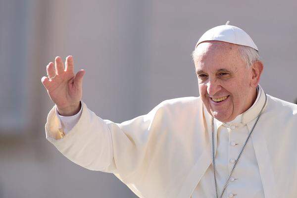 Auf Platz vier der Rangliste landete Papst Franziskus, weil er "geistiger Führer von mehr als einer Milliarde Katholiken" sei.