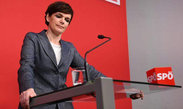 Pamela Rendi-Wagner hat ihre persönliche Schmerzgrenze in der SPÖ erreicht: „Die Selbstbeschädigung muss ein Ende haben.“