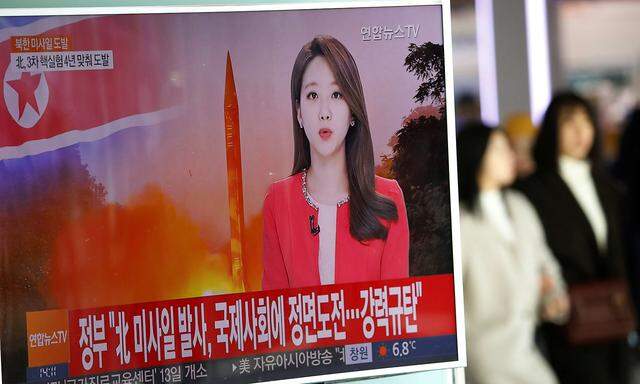 Nordkorea testete offenbar Rakete