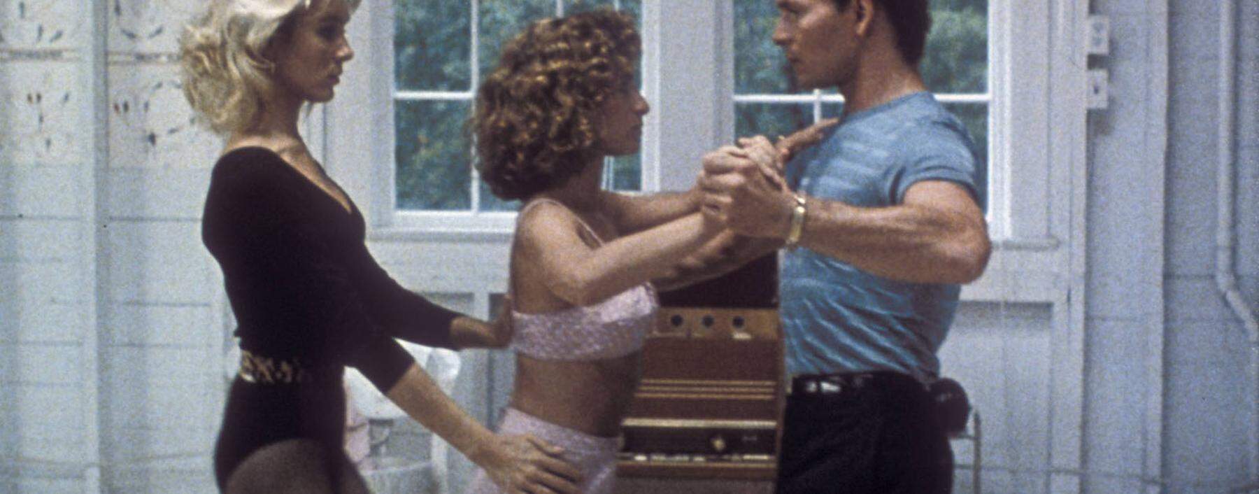 Cynthia Rhodes Patrick Swayze and Jennifer Grey Dirty Dancing 1987 PUBLICATIONxINxGERxSUIxAUTxONLY
