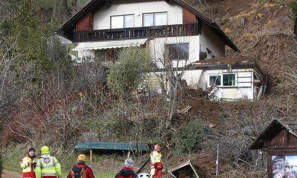 Bei einem Murenabgang in Bad Kleinkirchheim, Kärnten, kam am Montag der 79-jährige Hausbesitzer ums Leben.
