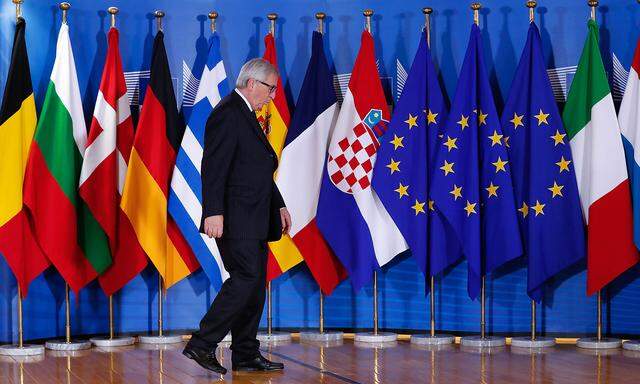 Die Kommission von EU-Präsident Jean-Claude Juncker schickte ihre regelmäßigen Mahnbriefe aus.