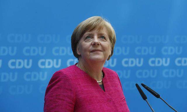 Angela Merkel kann derzeit zufrieden lächeln.