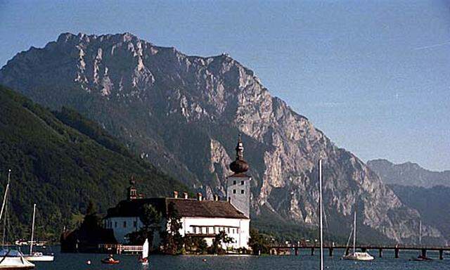 Traunstein perfekte Berg hoch