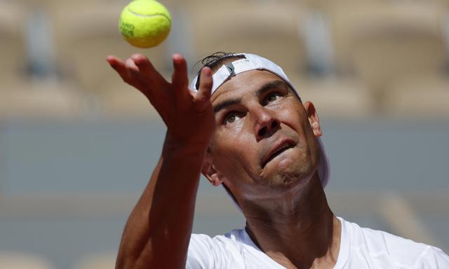 Ein letzter Coup? Rafael Nadal in Paris. 