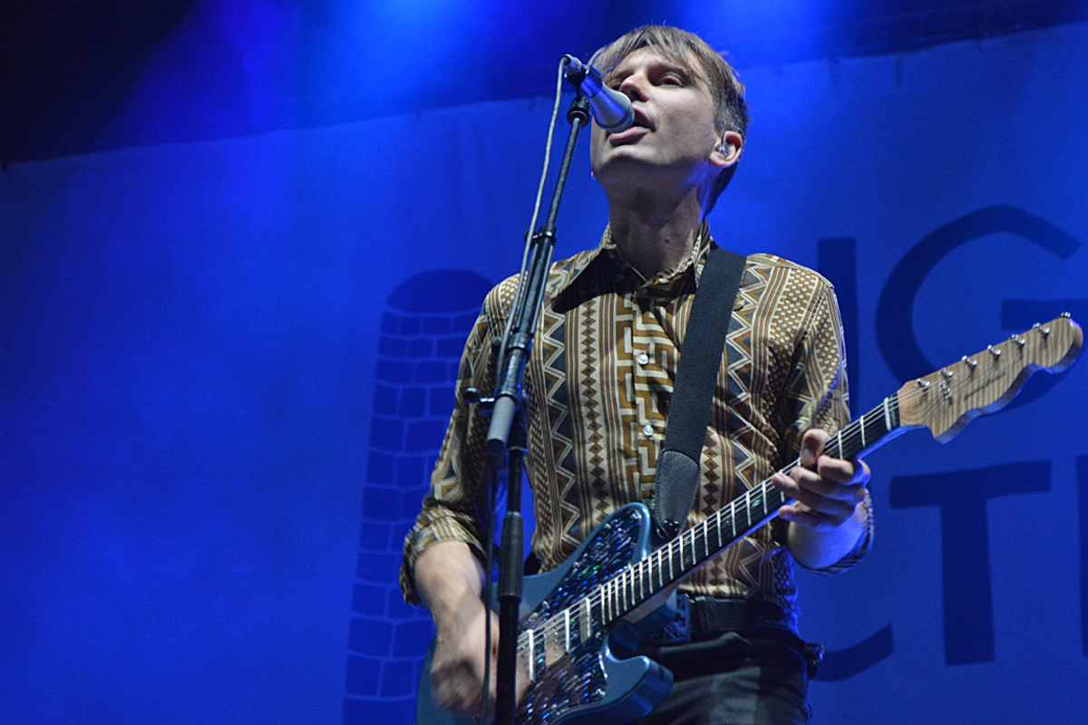 Auf der Bühne machte die Kapelle um Alex Kapranos - getreu dem Titel ihrer neuen Platte "Right Thoughts, Right Words, Right Action" - alles richtig.