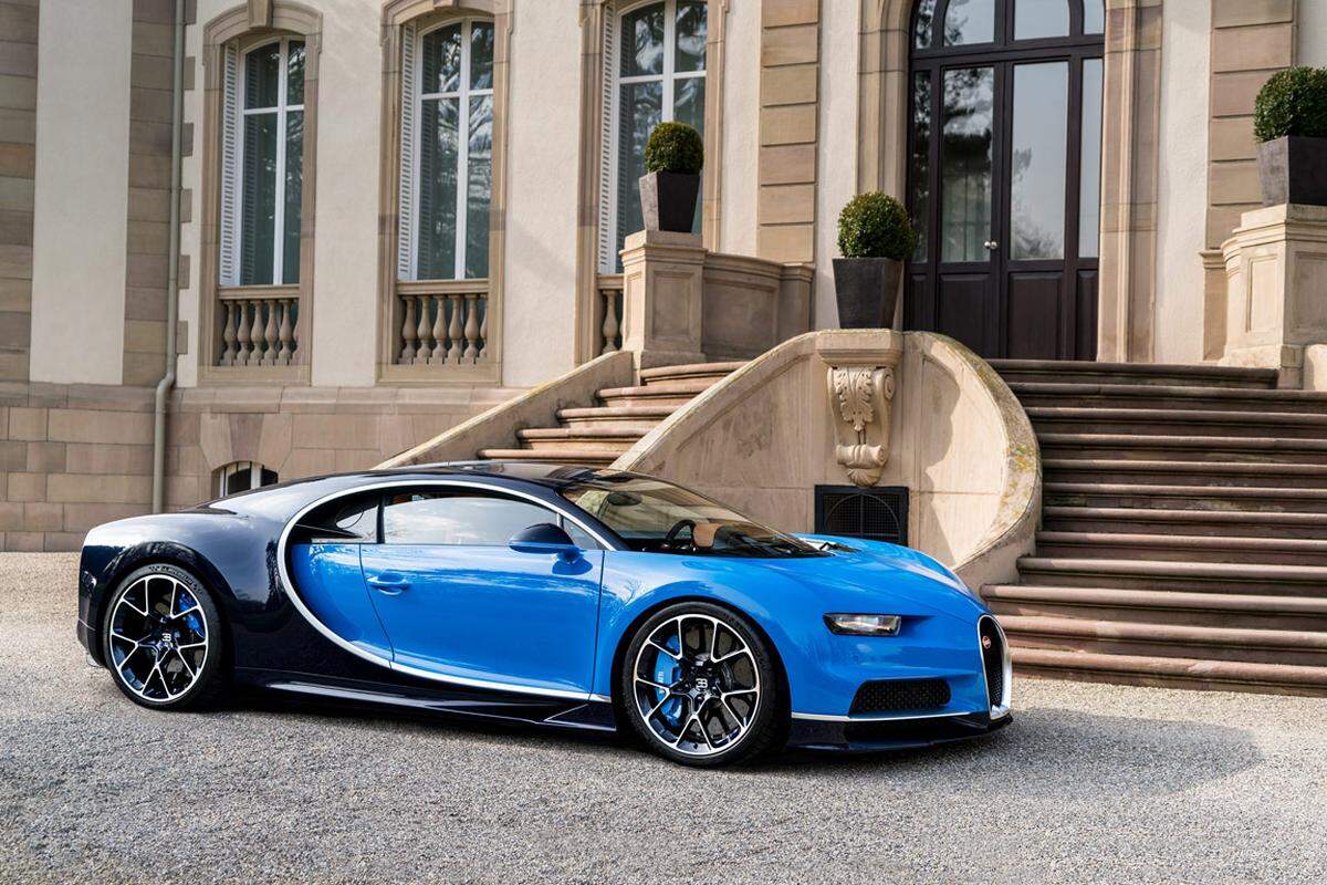 Der Bugatti leistet 1500 PS.
