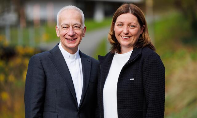 Die Nachfolgerin Michael Landaus: Nora Tödtling-Musenbichler am Rande der Caritas-Vollversammlung in Götzis.