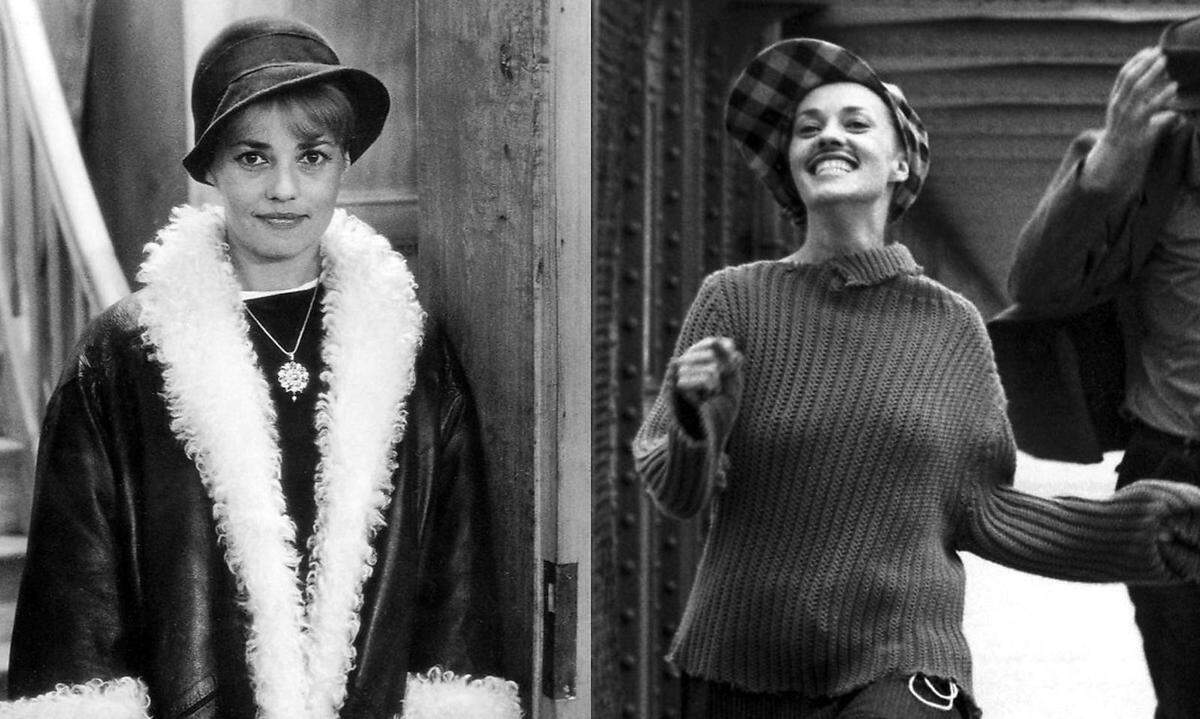 Unter Regisseur François Truffaut drehte Jeanne Moreau einen ihrer bekanntesten Filme, „Jules &amp; Jim“. Im Jahr 1912, vor dem Ersten Weltkrieg, verlieben sich zwei Freunde, Jules (Oskar Werner) und Jim (Henri Serre) in dieselbe Frau, Catherine, gespielt von Moreau. Catherine heiratet Jules. Nach dem Krieg treffen sich dir drei wieder und Catherine verliebt sich in Jim. Die Geschichte dieser Dreiecksbeziehung gilt als Klassiker der französischen Nouvelle Vague.