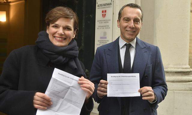 Sie können Volksbegehren unterstützen, aber nicht das Timing festlegen. Da geht es den SPÖ-Abgeordneten Pamela Rendi-Wagner und SPÖ-Chef Christian Kern wie den normalen Bürgern.