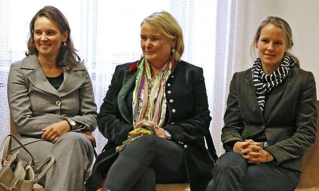 Ulrike Haider-Quercia, Claudia Haider und Cornelia Mathis-Haider