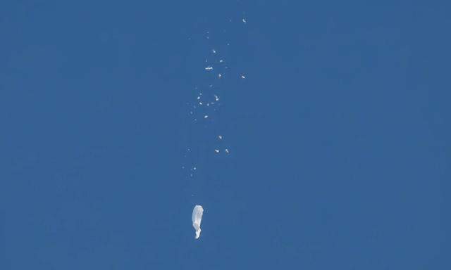 Nach dem Abschuss des chinesischen Spionageballons wurde drei weitere Flugobjekte vom Himmel geholt.