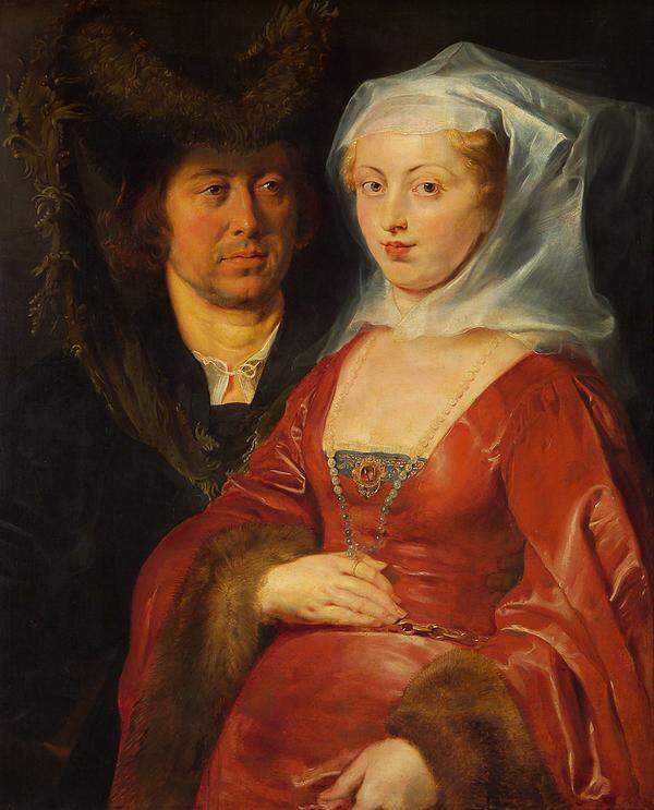 "Paare bieten sich wie kaum ein anderes Thema für so eine Ausstellung an", sagte Guido Messling, als Teil des Kuratorenteams. "Ansegisus und Hl. Bega" von Peter Paul Rubens (1577 Siegen –1640 Antwerpen), um 1612/1615 (c) KHM mit MVK und ÖTM