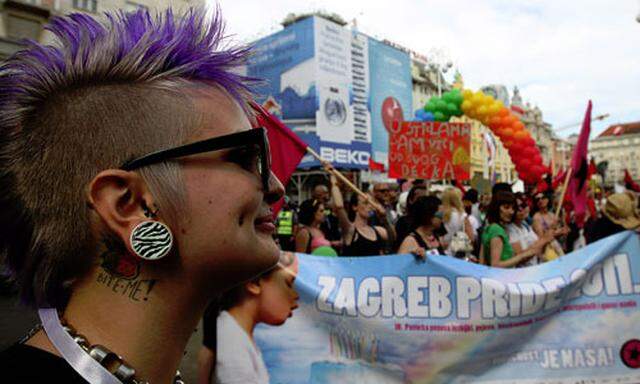 Kroatien: Zehnte Gay-Pride-Parade endet friedlich