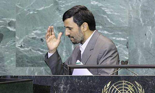 Der iranische Präsident Mahmud Ahmadinejad.